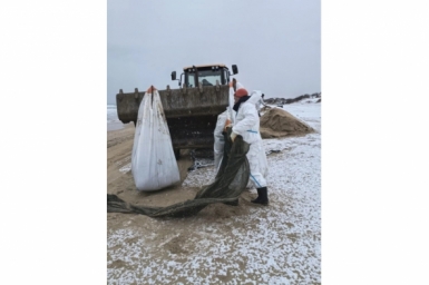 Что известно о новых выбросах мазута на Кубани t.me/opershtab23