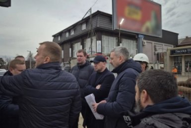 Краснодар Водоканал начал ликвидировать просадку грунта в центре города Пресс-служба Краснодар Водоканал