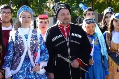 В год единства России Краснодар показал силу многонациональности и патриотизма скрин t.me/krdru