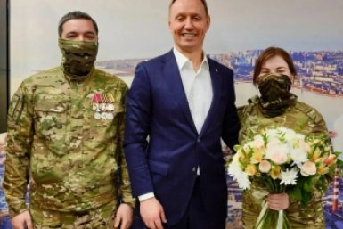 Легендарная &quotРадистка Кэт&quot  посетила Новороссийск и встретилась с мэром t.me/kravchenko_glava_nvrsk