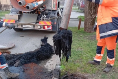 "Водоканал Краснодар" извлек из коллекторов около 250 тонн мусора с начала года