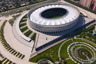 Сборная России по футболу прилетела в Краснодар на игру против Никарагуа Пресс-служба ФК &quotКраснодар&quot