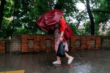 Погоду в регионе формирует холодная часть циклона Евгений  Кулешов