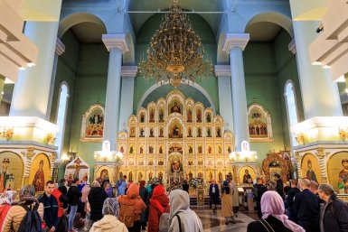 Крестный ход, пасха, пасхальная служба Евгений  Кулешов, ИА PrimaMedia.ru