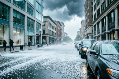 Мощный град с дождем обрушится на города Кубани
