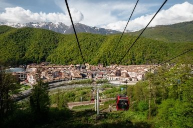 "Красная Поляна" ожидает роста числа автотуристов на майские праздники на 15–20%