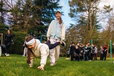 В ВДЦ "Орлёнок" прошли спортивные сборы для 40 детей бойцов СВО из Краснодара