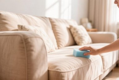 В аптеке стоит копейки, а заменяет химчистку: 1 флакон - и пятна с дивана исчезают на глазах