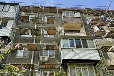 В Краснодаре привели в порядок крыши и фасады домов