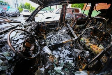 На улице Новороссийской в Краснодаре сгорели несколько автомобилей