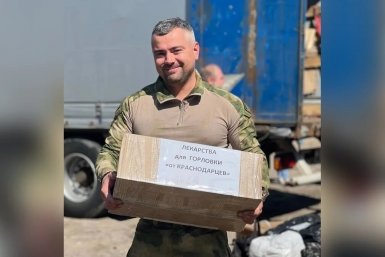 Доброволец и герой гуманитарных миссий Александр Крештоп едет в Краснодар