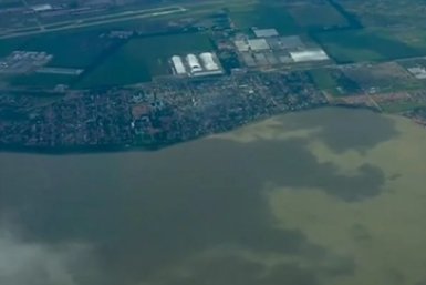 Жителей Кубани тревожит подъем воды в Краснодарском водохранилище