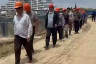 В Анапе на стройке поймали 60 нелегальных мигрантов