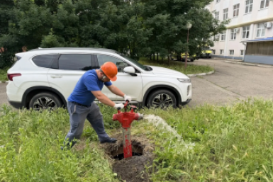 В Краснодаре с начала года промыли 63 км водопроводных сетей