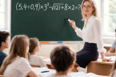 Взломайте этот пример за 30 секунд: (5,4÷0,9)×3²–√121+8×2=? — 90% взрослых пасуют. А вы рискнёте?