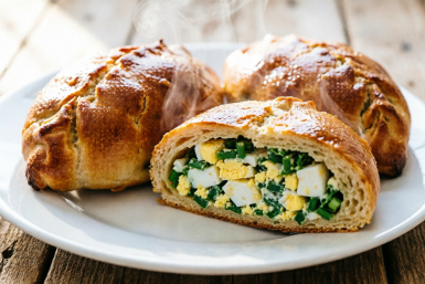 Бабушкины пирожки с яйцом и луком - рецепт из СССР: нежное тесто и сочная начинка