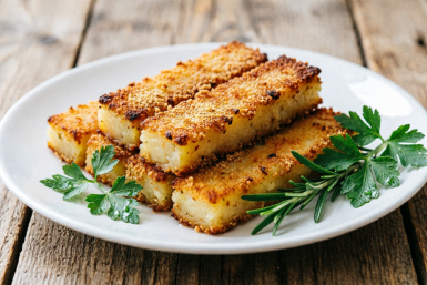 Смешиваю картофель с сыром — и поднос вкуснятины готов: аж пальцы откусят