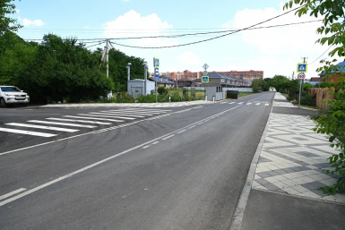 В Новознаменском обновили 1,8 км улицы Богатырской - мэр Краснодара