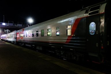 Новый поезд Петербург-Москва-Анапа отправился сегодня в первый рейс Евгений  Кулешов, ИА PrimaMedia.ru