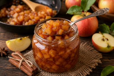 Все яблоки - на сковороду: готовлю жареное варенье - вкус как у печеных, муж уплетает ложками