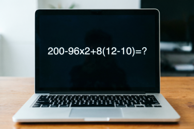 Математическая ловушка: решите 200−96×2+8(12−10)=? без калькулятора — проверьте себя