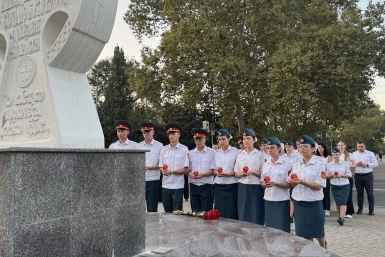 В Краснодаре зажгли лампады в память о детях, погибших при атаке БПЛА