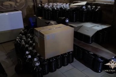 В Сочи изъяли более четырех тонн нелегального алкоголя