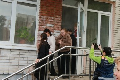 В краснодарской школе № 24 прошла &quotБольшая пожарная игра&quot Пресс-служба МЧС России по Краснодарскому краю