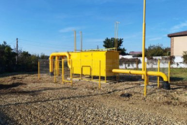 В СНТ поселка Пригородный под Краснодаром подключили к газу первого абонента