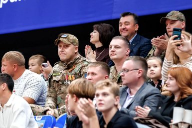 На матчах "Локомотива-Кубани" открыли трибуну "Защитников России"