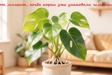 Полили, а вода сразу в поддоне? 5 сигналов, что растению пора переезжать