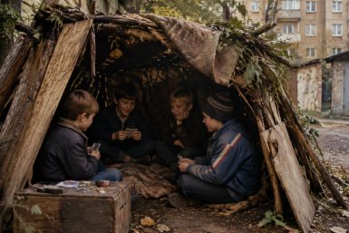 Такие домики в СССР можно было найти повсюду Сгенерировано ИИ