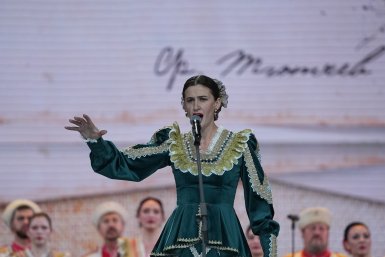 Концерт в Кремле Кубанский казачий хор