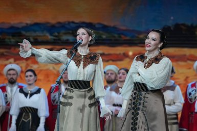 Концерт в Кремле Кубанский казачий хор