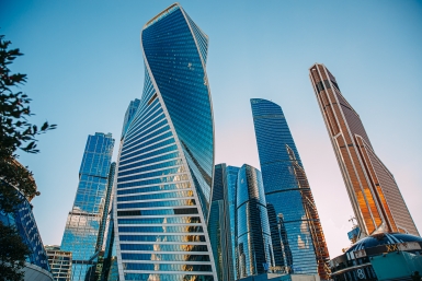 В "Москва-Сити" завершили первый этап благоустройства территории