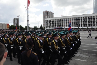 В параде приняло участие свыше двух тысяч военнослужащих Ирина Чувасова, KrasnodarMedia