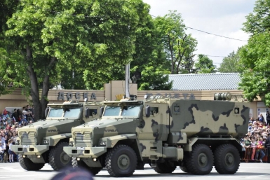 Проезда военной техники ждали с особым нетерпением Ирина Чувасова, KrasnodarMedia