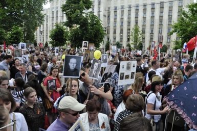 В акции &quotБессмертный полк&quot приняли участие 75 тысяч жителей Краснодара Ирина Чувасова, KrasnodarMedia