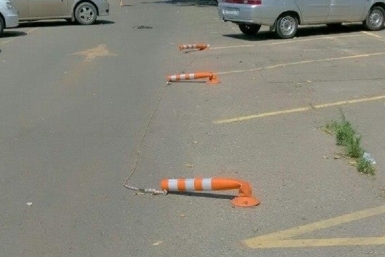 Жара в Краснодаре &quotсносит крышу&quot сигнальным фишкам и людям  Фото из группы &quotКраснодарности – Новости Краснодар&quot&quot в социальной сети &quotОдноклассники&quot