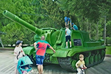Музей оружия под открытым небом Ирина Чувасова, KrasnodarMedia