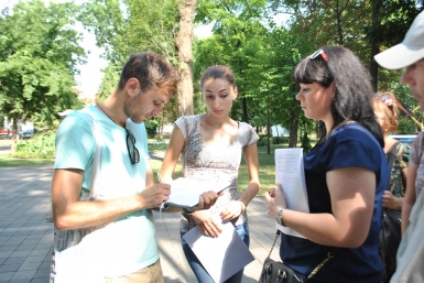Репутацию Таурас-96 и Галины Литвяковой подвергли сомнению на митинге пайщики Краснодара Народный корреспондент Ольга