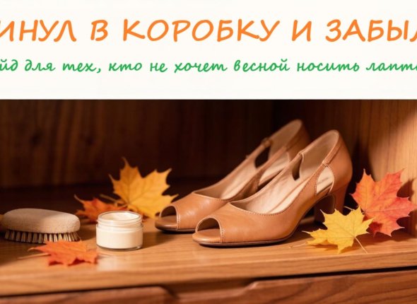 Капризная замша и нежная кожа: как с приходом осени усыпить в шкафу летнюю обувь