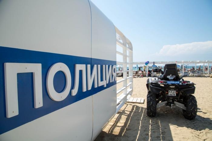 На анапском пляже установили современный пост полиции пресс-служба администрации Анапы