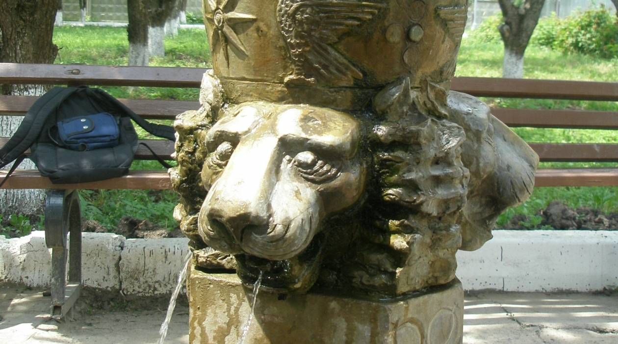 Питьевой фонтанчик на улице Яна Полуяна в Краснодаре ИА KrasnodarMedia