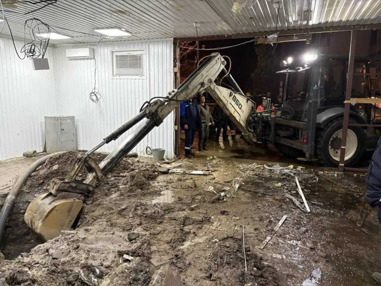 Работы на улице Сормовской Краснодар Водоканал