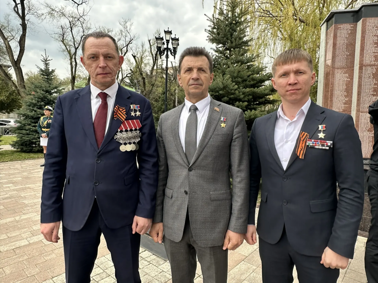 Три Героя России представляют Краснодарский край на &quotВахте Героев Отечества&quot в Невинномысске Андрей Веригин