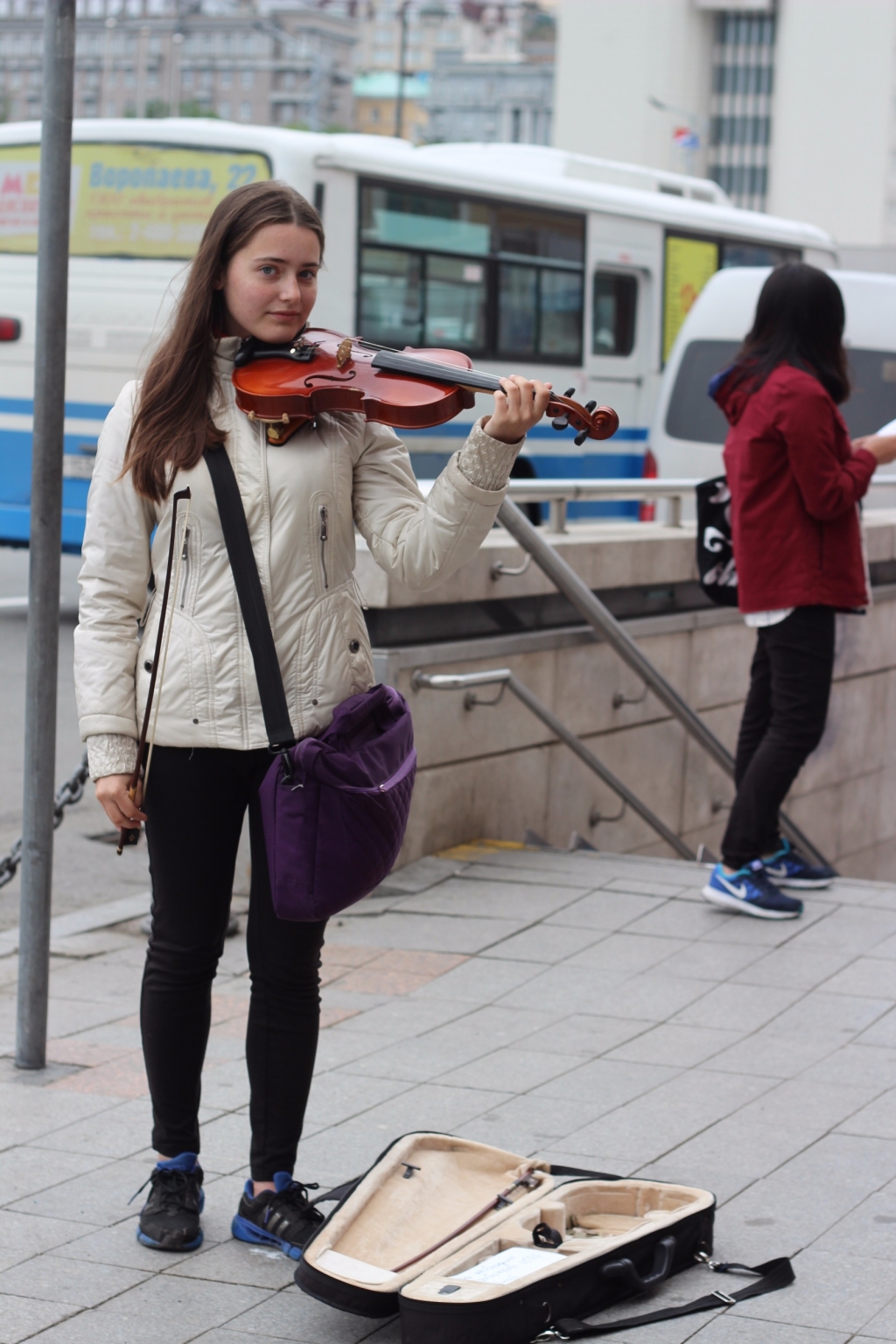14-летняя скрипачка