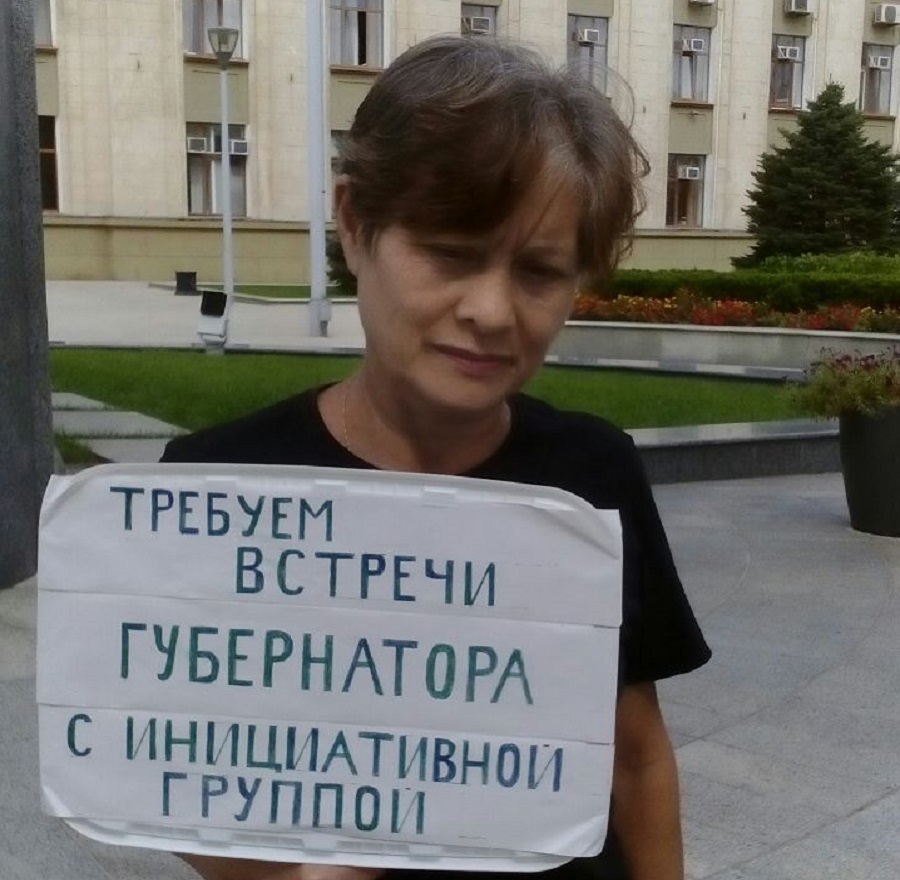 Обманутые дольщики Краснодара пытаются достучаться до губернатора Кубани