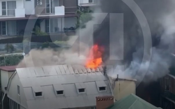  Скрин из видео ЧП Сочи