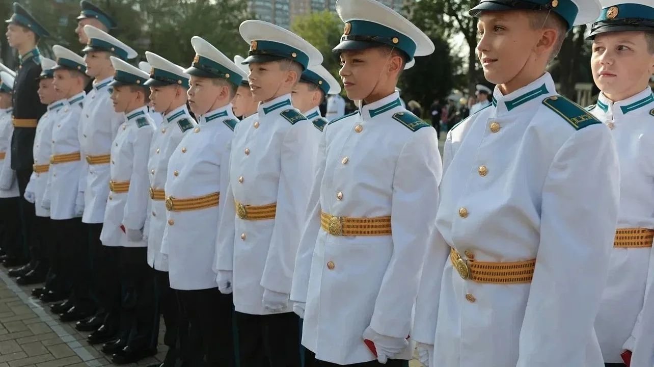 В день города 140 кадетов приняли присягу в Краснодаре Пресс-служба администрации Краснодара